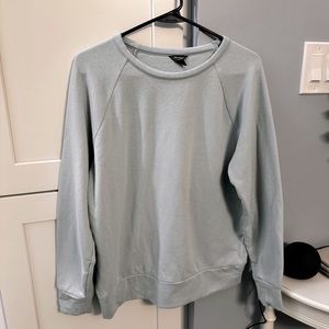 Super Soft Eddie Bauer Crew Neck Sweater - Sz. S in Light Pastel Blue